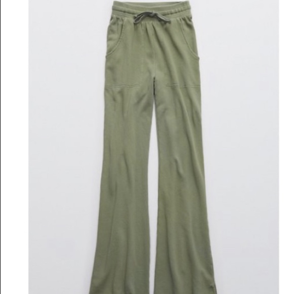 Aerie Lounge Pants - Military Green